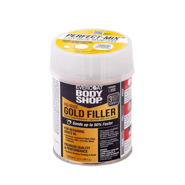 105005 - Pro-Grade Gold Body Filler 13oz