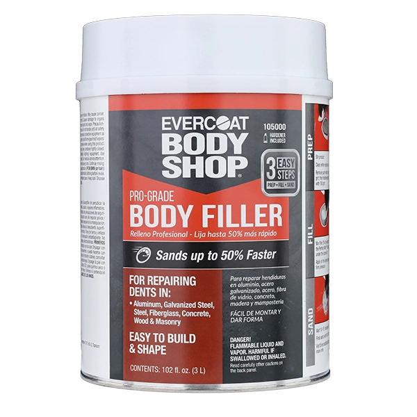 Evercoat High Production Lite Weight Plastic Body Filler - 151, Body  Fillers: Auto Body Toolmart