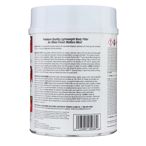 EVERCOAT BODY FILLER 1GAL. - 023289002824 – KJS Holdings Inc