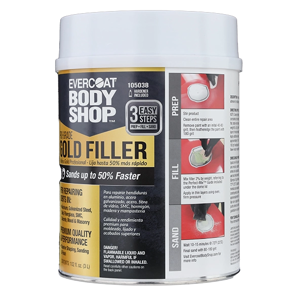 Evercoat Lite Weight Body Filler for Sale  Pro Wood Finishes - Bulk  Supplies for Commercial Woodworkers