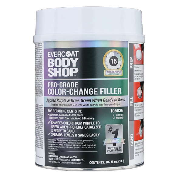 105036 - Pro-Grade Color-Change Filler 102 Fl. Oz. - ITW Evercoat Bodyshop